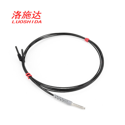 sensor coaxial difuso da fibra ótica M3 de 1M Or 2M de aço inoxidável