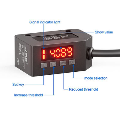 NÃO NC redução de custo efetiva resposta de alta velocidade sensor fotográfico difuso display digital inteligente interruptor fotoelétrico