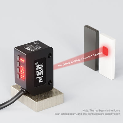 NÃO NC redução de custo efetiva resposta de alta velocidade sensor fotográfico difuso display digital inteligente interruptor fotoelétrico
